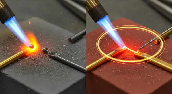 Soldagem em joalheria artesanal, temperatura do material